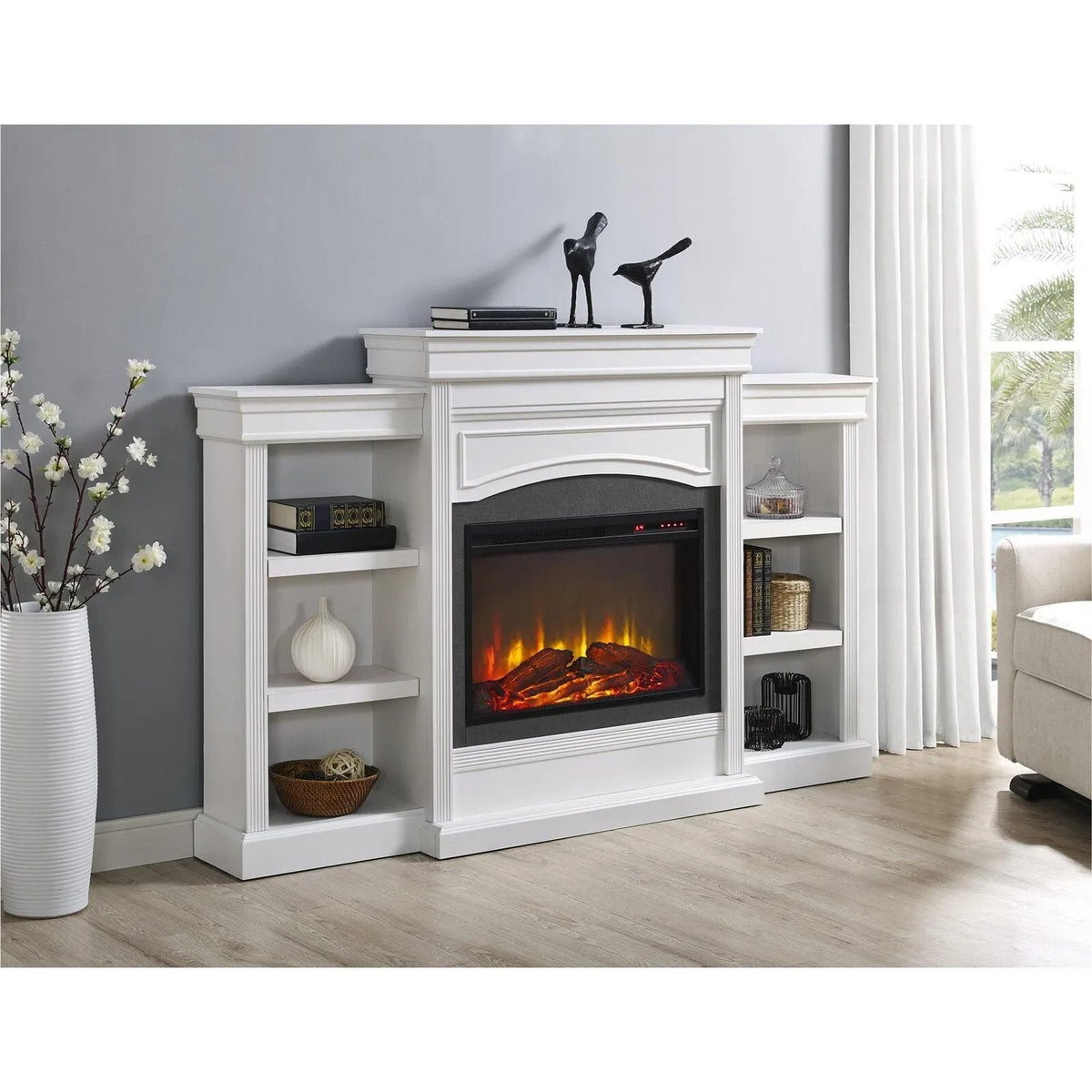 Ameriwood Home Lamont Mantel Fireplace