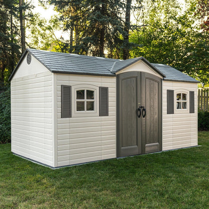 Lifetime 15′ x 8′ Outdoor Storage Shed