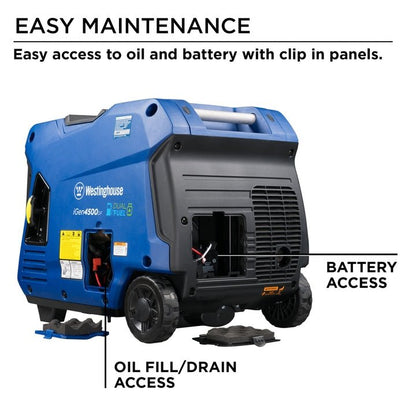 Westinghouse iGen4500 3700W/4500W Gas Inverter Generator