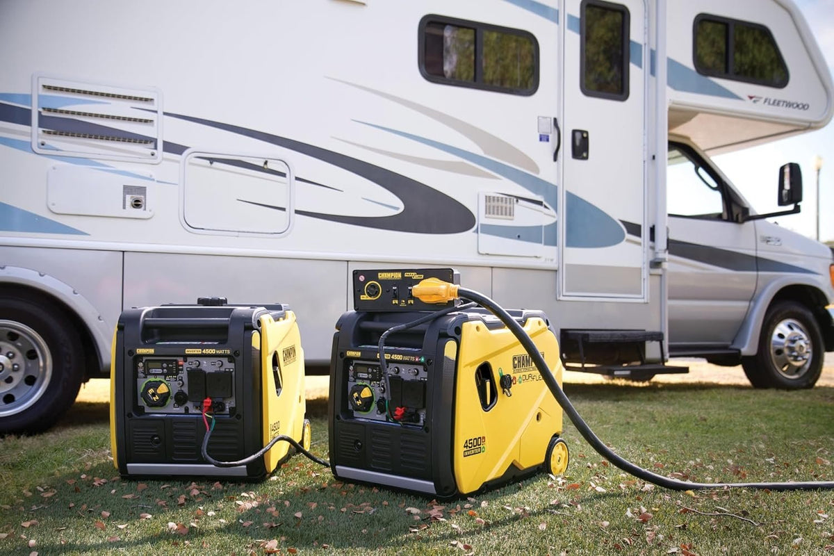 Champion 4,500-Watt Portable Dual Fuel Inverter Generator 200991