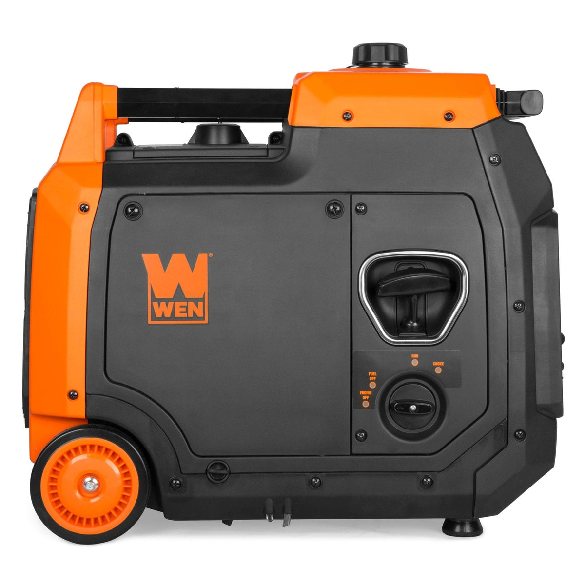 WEN DF480iX Quiet and Lightweight 4800-Watt Dual Fuel RV-Ready Electric Start