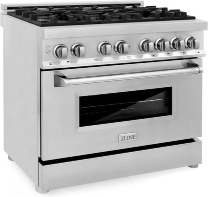 ZLINE 36″ Dual Fuel Range RA36