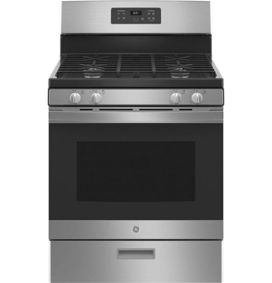 GE 30″ Freestanding Gas Range JGBS61RPSS