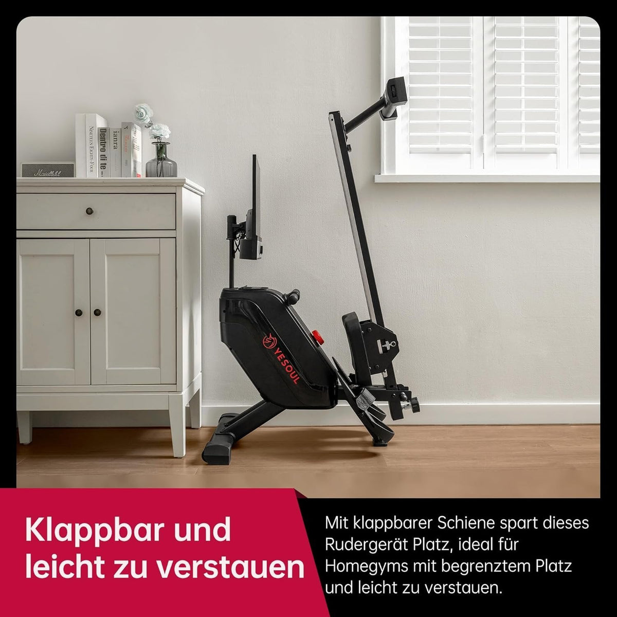Yesoul Rower R1 Plus 21.5″ HD Screen