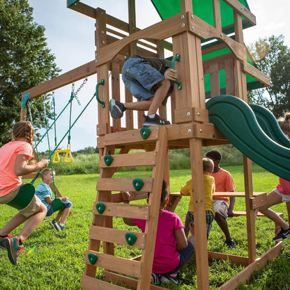 Backyard Discovery Belmont All Cedar Swing Set