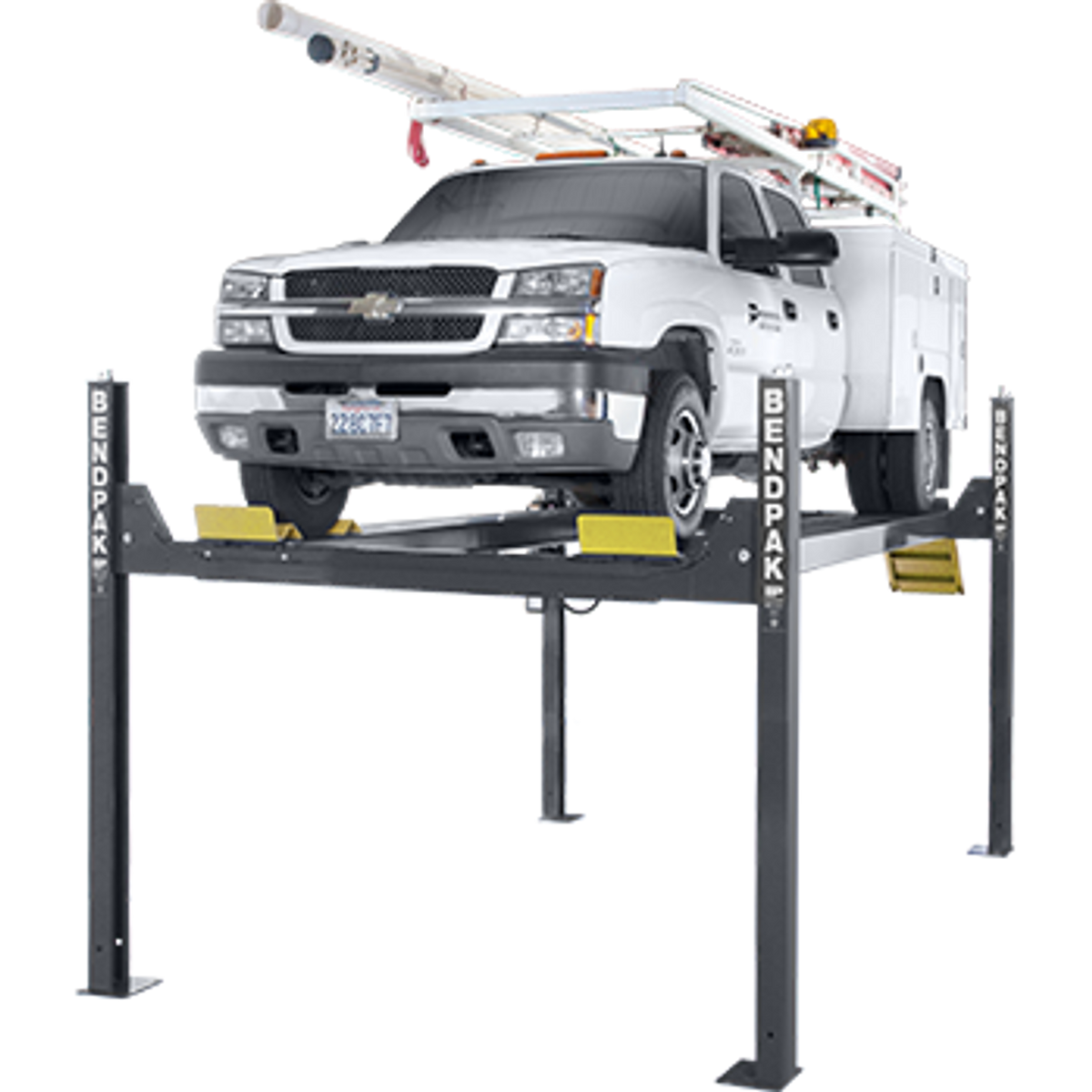 BENDPAK HD-14T 14,000-lb. Capacity Tall Lift / 82″ Rise Car Lift
