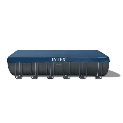 Intex 24′ x 12′ x 52″ Ultra XTR Rectangular Frame Swimming Pool Set + Pump